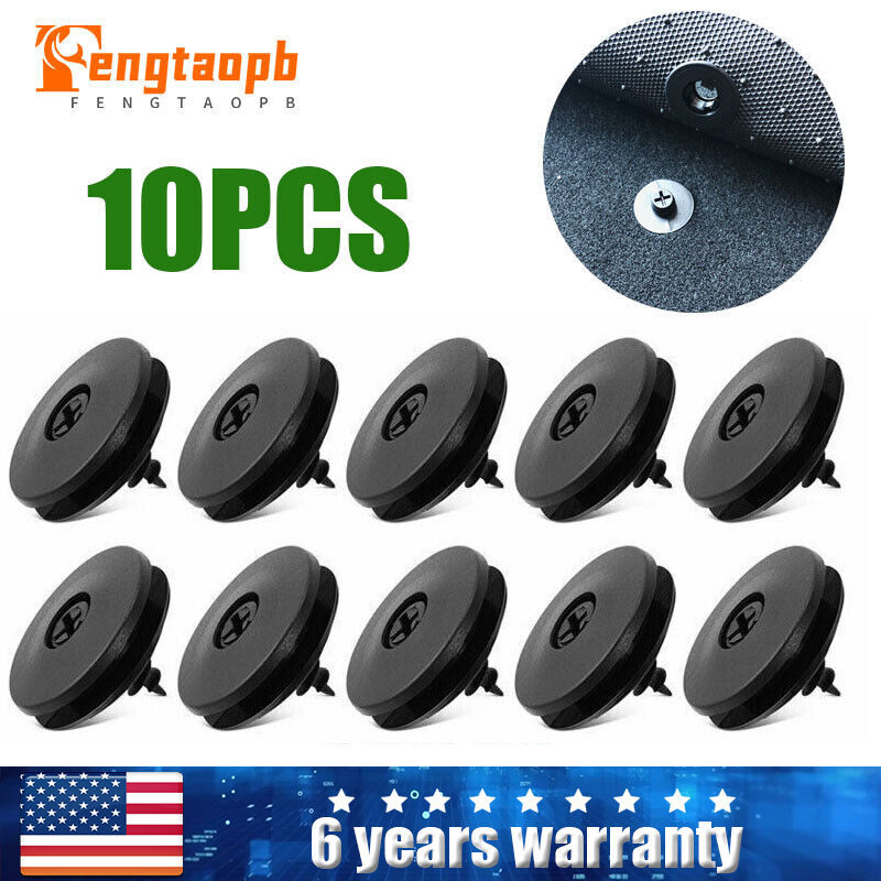 10PCS Car Floor Mat Clips Carpet Fixing Retainer Universal Grips Clamps Holders