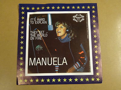 45T SINGLE RAINBOW / MANUELA - IT'S HARD TO EXPLAIN