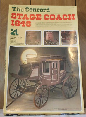 Artesania Latina The Concord Stage Coach 1848 1/10 Model 16004 | eBay