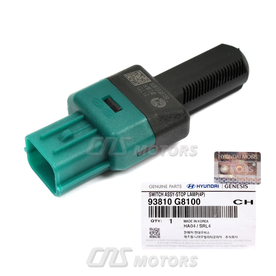 ⭐GENUINE⭐ Brake Stop Lamp Switch for 2018-2024 Genesis Hyundai Kia 93810G8100 - Изображение 2 из 4