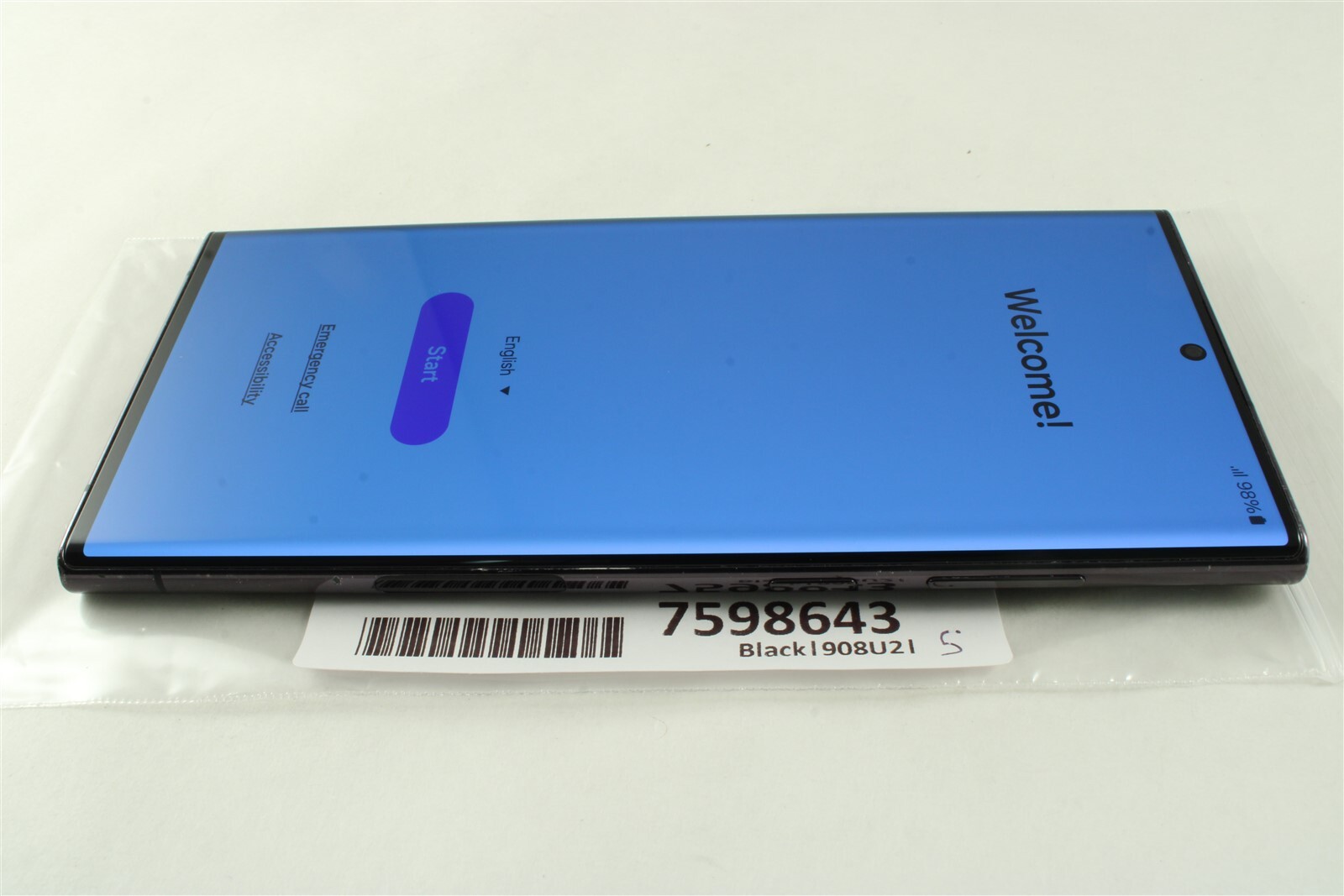 Samsung Galaxy S22 Ultra 5G 256GB Black - Unlocked AT&T T-Mobile Verizon 7598643