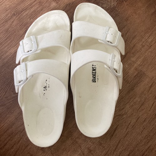 Sandales Naturform En Cuir Made In Germany - Taille 39 (US 8-8.5), Fermeture Velcro, Occasion