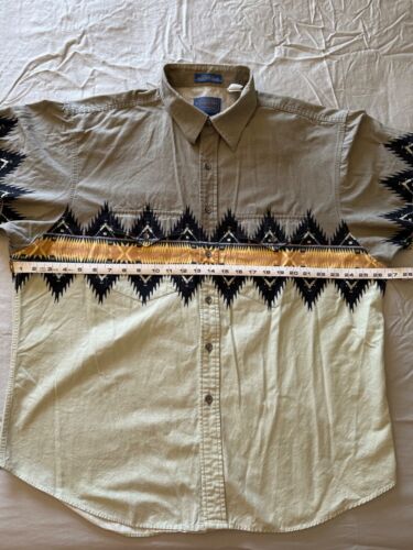 Vintage Pendleton High Grade Western Wear Button Up Size XL Made in USA - Picture 10 of 12
