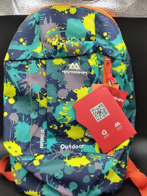 Marsskin Outdoor Arpenaz Hiking 10 Backpack Abrasion-resistant Outside pocket