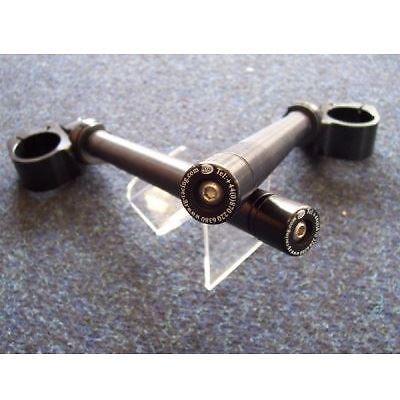 R&G Bar End Sliders Black (Plain Bars) Honda CBF1000 ABS 2006 - 2007