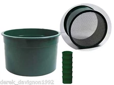 7pc 6" MINI CLASSIFIER SIFTING PANS  FOR YOUR GOLD PAN PANNING