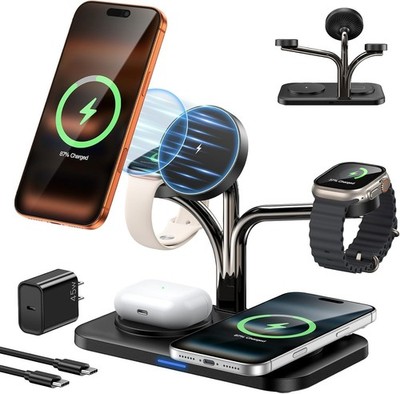 45W 5-in-1 Magnetic Charging Station Apple MagSafe iPhone Watch AirPods