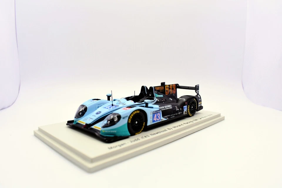 Modellino auto racing scala 1:43 Morgan Spark modellismo statico collezione car - Immagine 3 di 4