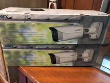 Lorex E841CA-E 4K Ultra HD IP Security Bullet Camera Color Night Vision White