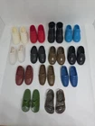 Ken Doll Shoe Accessory Lot 13 Pairs Loafers Sneakers Sandals VTG Barbie Mattel