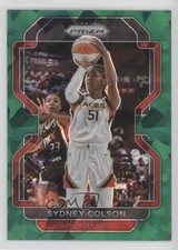 2022 Panini Prizm WNBA Green Ice Prizm Sydney Colson #63 0q5k