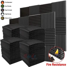 Sound Proof Foam Panels Acoustic Sound Proofing Padding for Walls Studio Ceiling