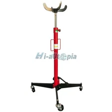 1100 LB Auto Car Transmission Jack Foot Pump Loaded High Lift Stand Tool