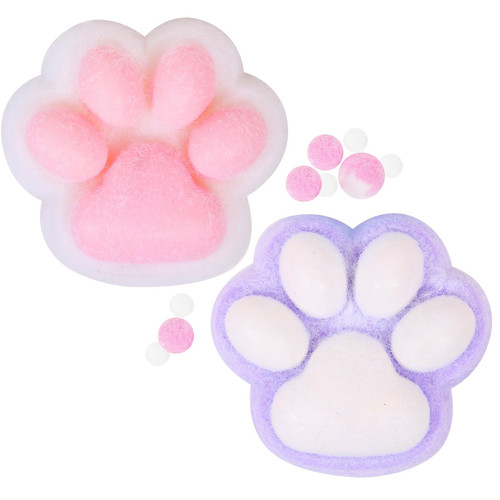 2pcs Taba Squeeze Cat Paw Squishy Toys5 Big Cute Kawaii fufu SquishiesSticky Sq