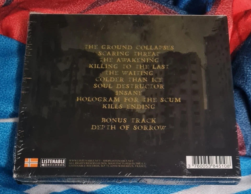 DISBELIEF - THE GROUND COLLAPSES * CD limited * ALBUM 2020 * WIE NEU * Explicit - Bild 2 von 2