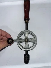 Vintage Newton #2 1950s Hand Crank Drill (egg Beater) 11.25”