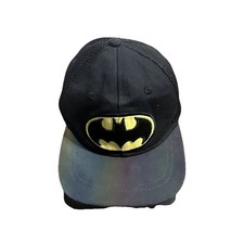Batman Hat Cap Boys Snapback Black Yellow DC Comics Superhero Dark Knight