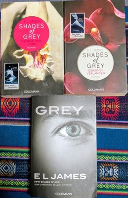 3 Bücher Shades of Grey