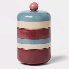 Opalhouse Bath Canister Stoneware Jar Designed with Jungalow
