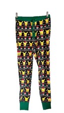 Hanna Andersson Pok mon Pikachu Christmas Pajama Pants Unisex Adults XS