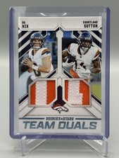 2025 Panini Rookies & Stars - Bo Nix/Courtland Sutton - Team Duals - 35/49
