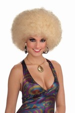 Afro Blonde Wig, Adult - Rubbies Deerfield
