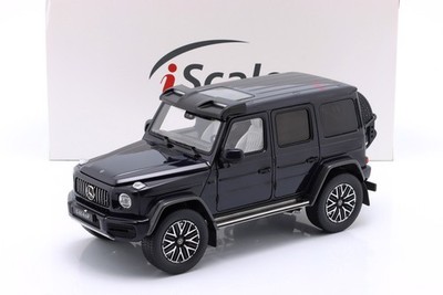 Mercedes-Benz AMG G63 (W463) 4x4 2022 dunkelblau 1:18 iScale