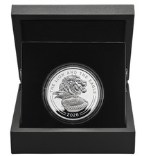 UK The Lion and The Eagle 2026 5oz Silver Proof Coin