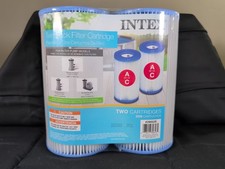 Intex Type A Filter Cartridge Twin Pack 29002...
