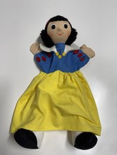 Trullala Hand Puppet Snow White Made In Czech Republic TR-26095