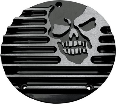 Covingtons Derby Cover Machine Head Black #C1074-B Harley Davidson