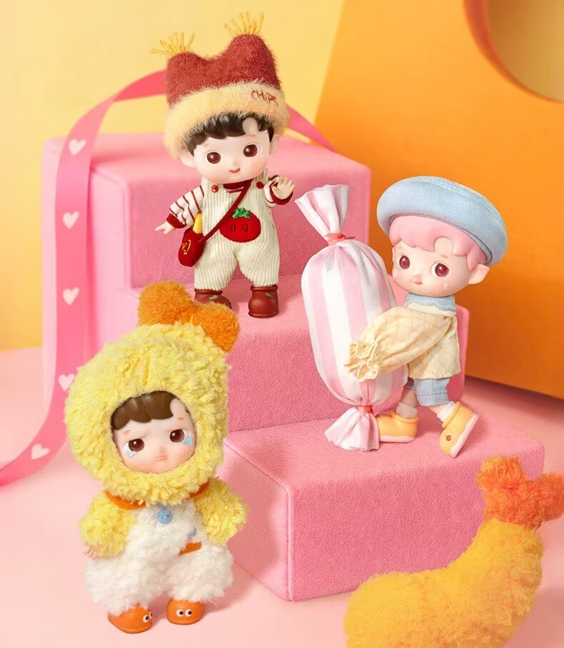 HACIPUPU Little Foodie Series 1/12 Action Figure Blind Box Confirmed Toy Gift