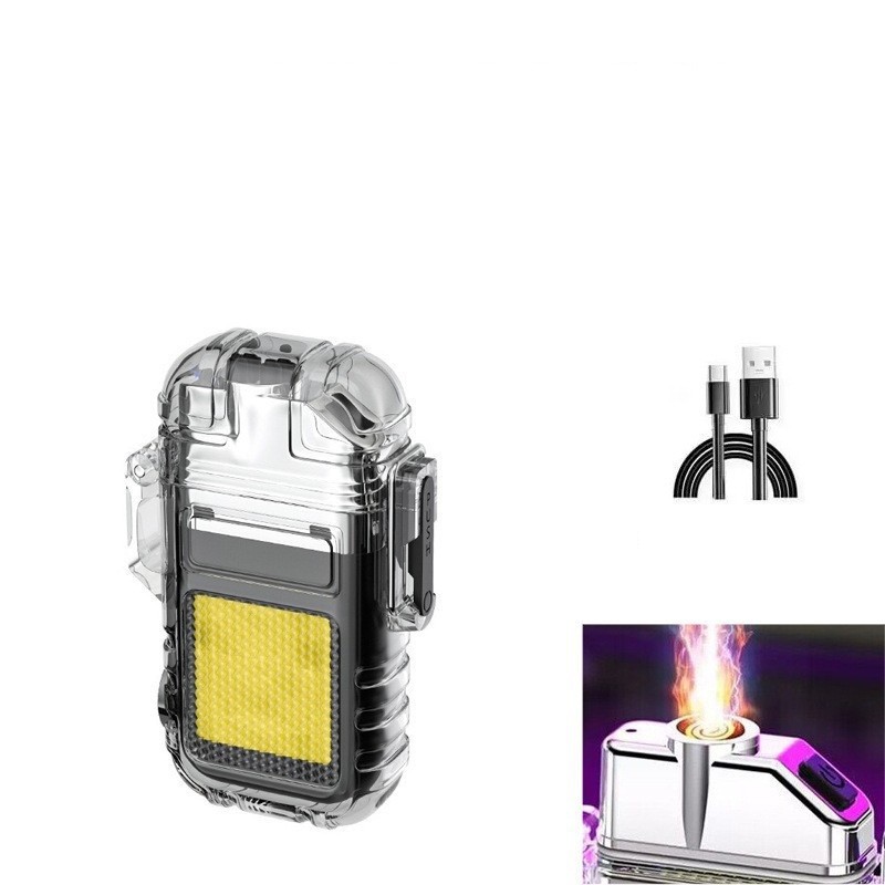 Waterproof Transparent Battery Display Lighter Blc