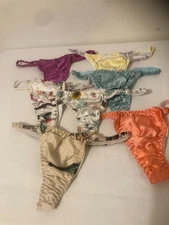 Sexy Pure Silk Thongs Briefs Women G-String Panties Bikinis Underwear sz 5