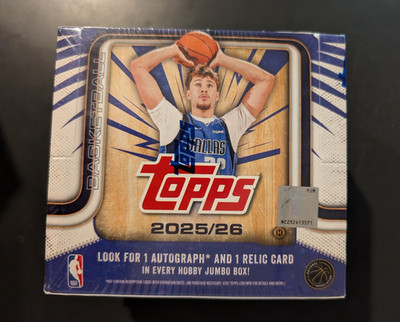 2025-2026 Topps Basketball Jumbo Hobby Box