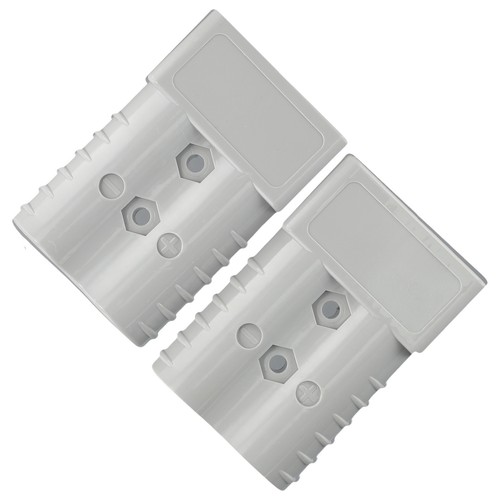 Upgrade Your Forklift Battery with 2PCS 350AMP Power Connector Gray and Red - Afbeelding 21 van 48