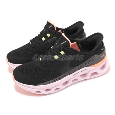 Skechers Glide-Step Altus Slip-Ins Black Multi Women Casual Shoes 150510-BKMT