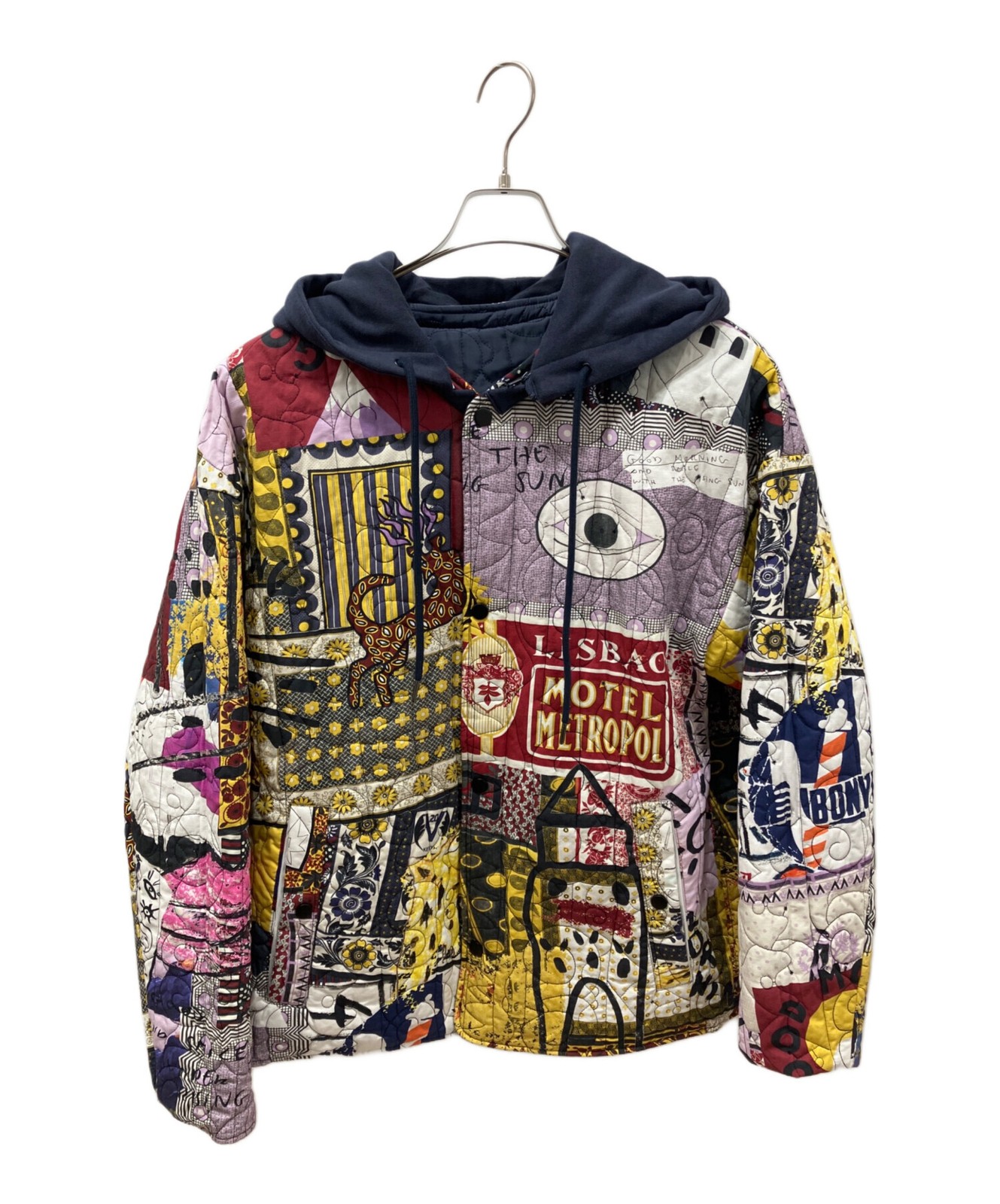 Desigual Patchwork reversible padded jacket Size:… - image 3