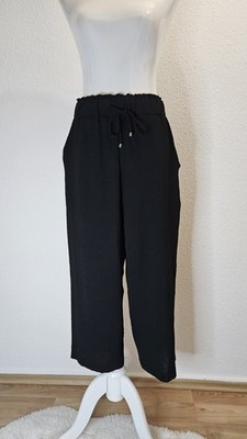 C&A Sommerhose in 7/8-Länge, schwarz, Gr. 38 (M)