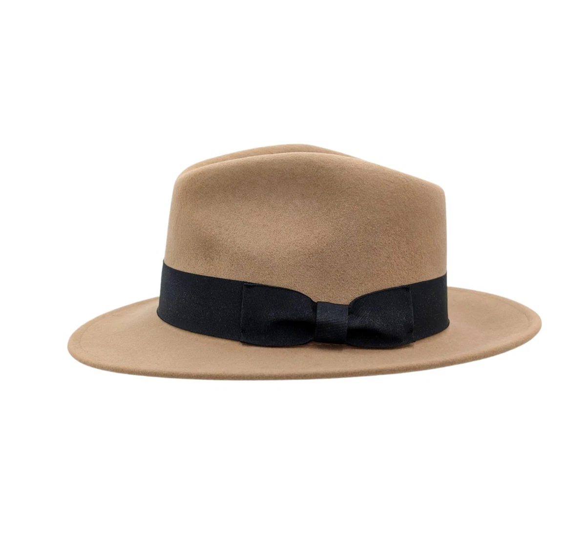 Sombrero Fedora 100% Lana Fieltro Aplastable Sombrero Fedora Reino Unido Indiana Jones Estilo