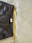 Wilfred Women’s High-Waisted Vegan Brown Leather Pants Size 8 — photo 7