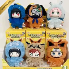 TOP TOY Naruto Beast Party Series 14cm Plush Figure Collectible Blind Box Gift