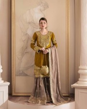 Latest Launching Heavy Faux Georgette Palazzo Suit With Dupatta For Women