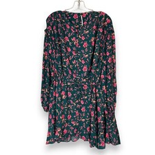 Free People Dress XS Mini Green Floral