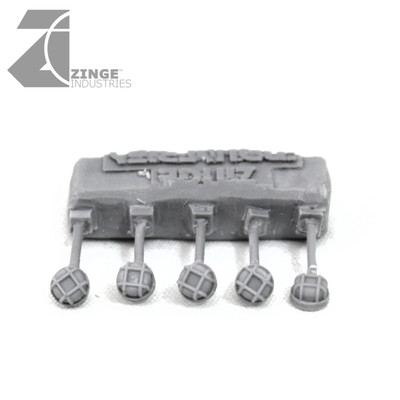 Zinge Industries 5 mm Runde Schott Scheinwerfer Hochwertige Landschaft Bits S-BHL02