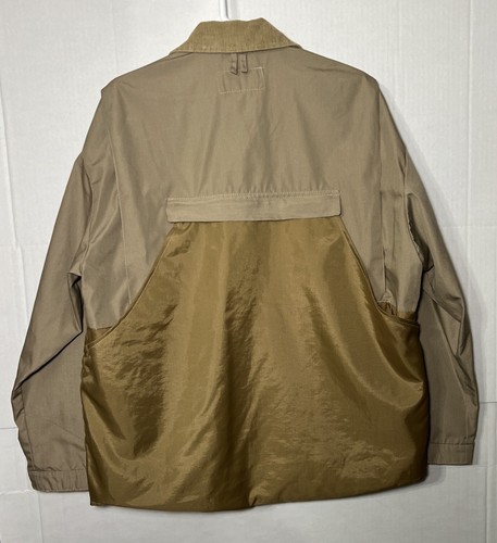 GAME WINNER Vintage Tan Cotton Canvas Duck Hunting Coat Jacket Mens Size M 38-40 - Picture 2 of 13