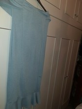 Pretty Little Thing Size 14-16 Pale Blue Dress 
