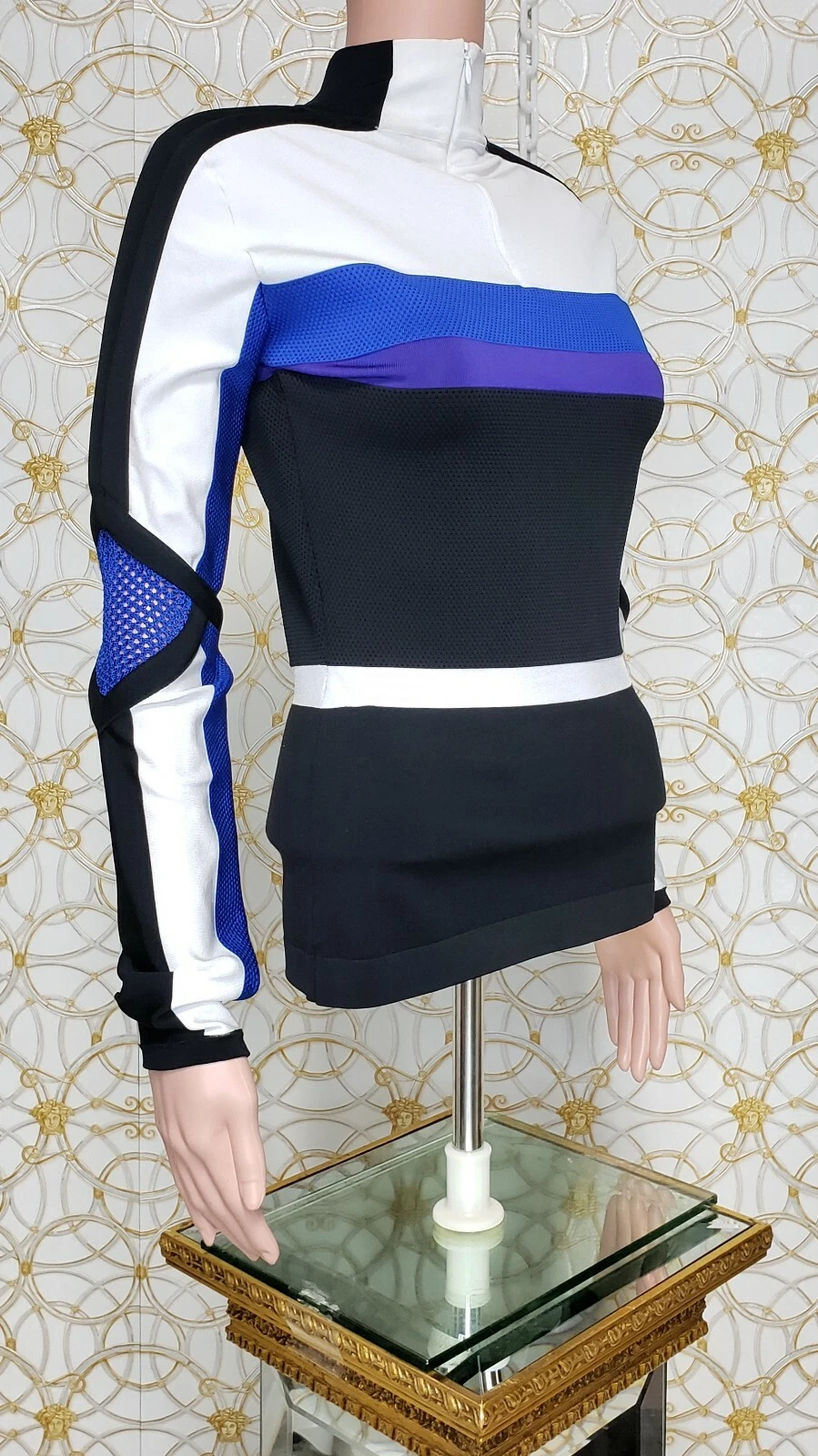 Top dolcevita elasticizzato Pre Fall 2015 look # 12 VERSACE 40 4