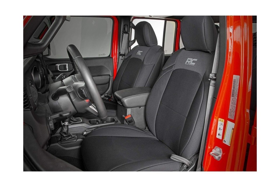 Rough Country Neoprene Seat Covers for 20202022 Jeep Gladiator JT