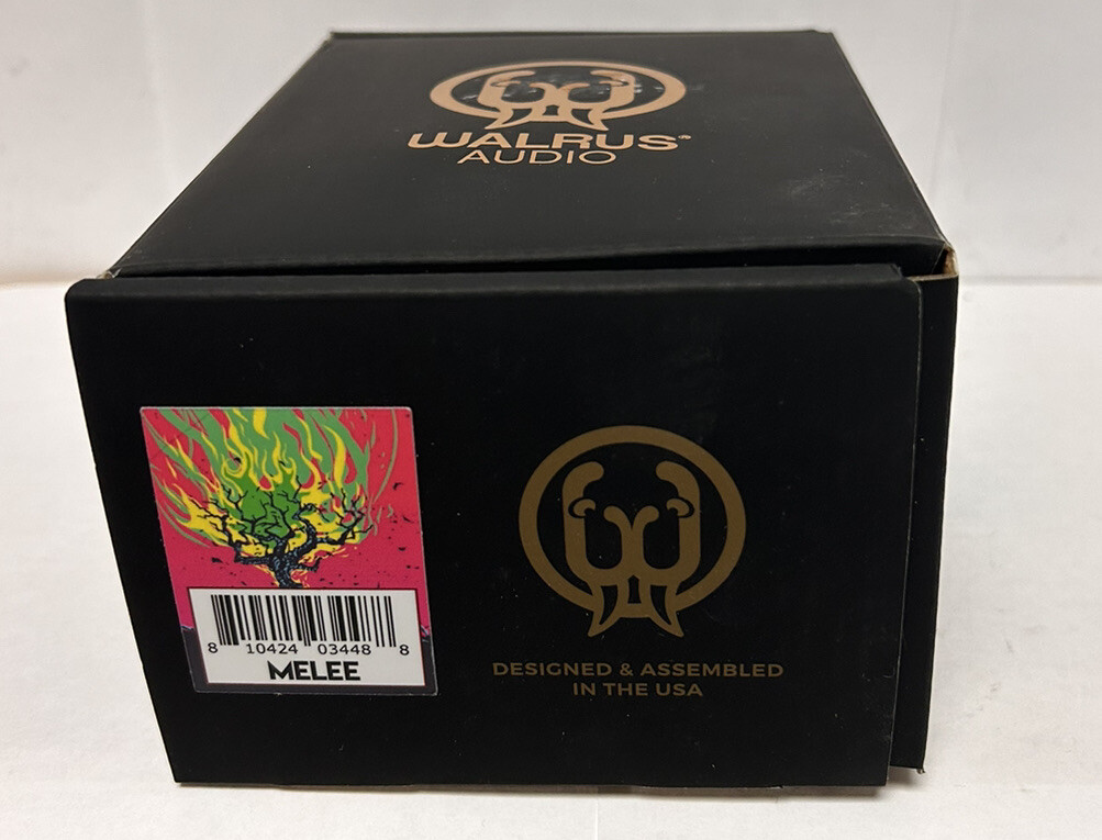 Walrus Melee Wall of Noise Reverb/Distortion Effects Pedal